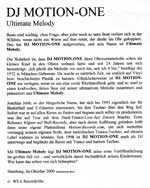Pressetext Ultimate Melody WEA
